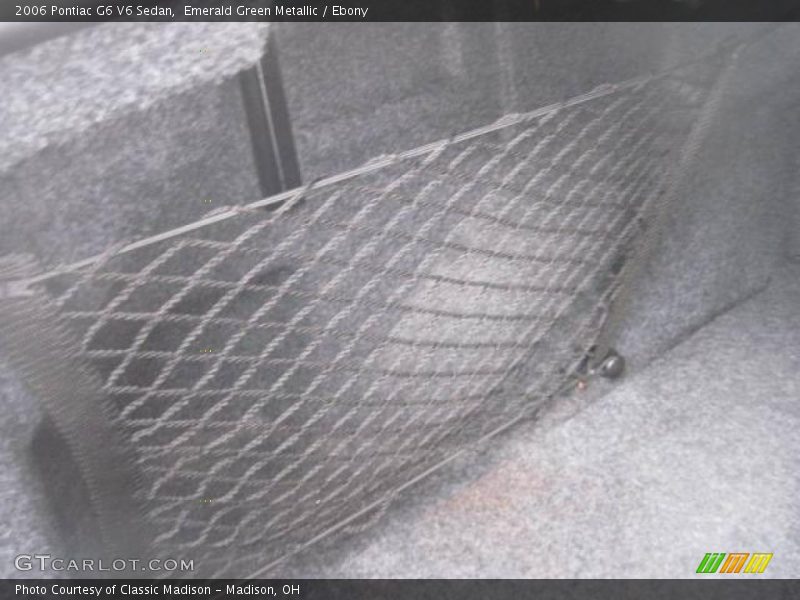 Emerald Green Metallic / Ebony 2006 Pontiac G6 V6 Sedan