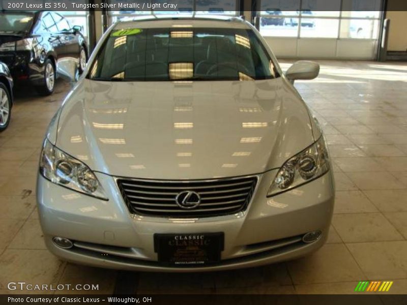 Tungsten Silver Metallic / Light Gray 2007 Lexus ES 350