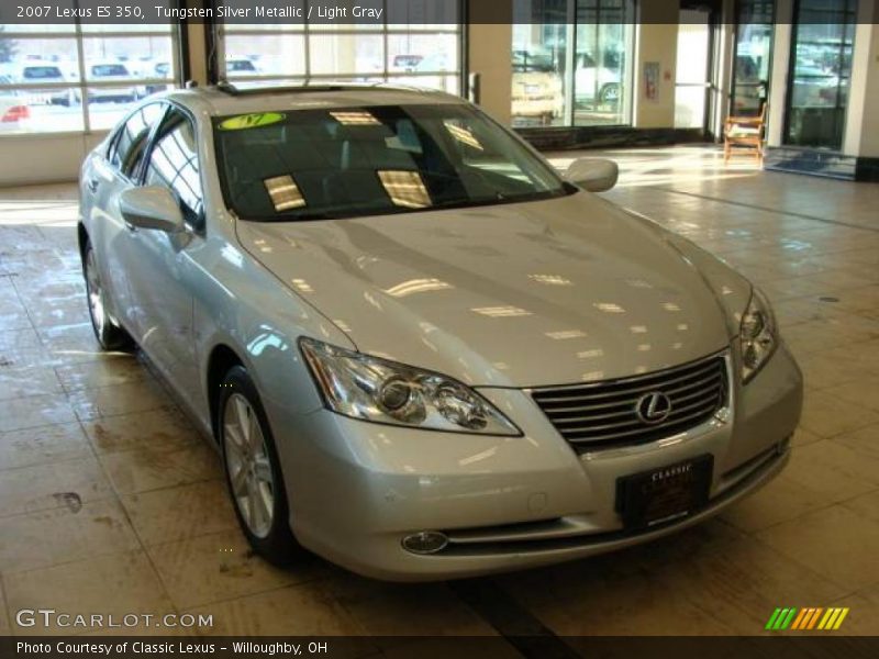 Tungsten Silver Metallic / Light Gray 2007 Lexus ES 350