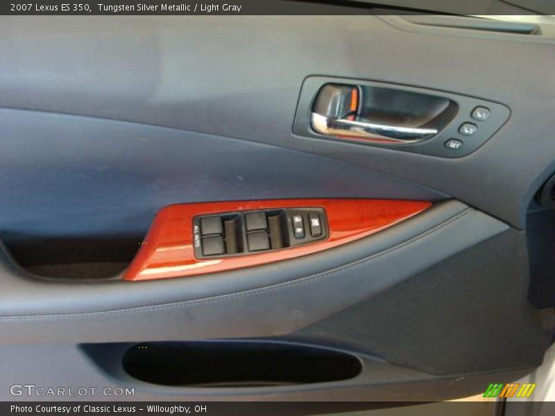 Tungsten Silver Metallic / Light Gray 2007 Lexus ES 350