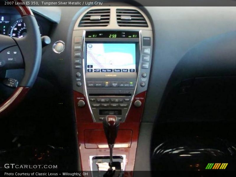 Tungsten Silver Metallic / Light Gray 2007 Lexus ES 350