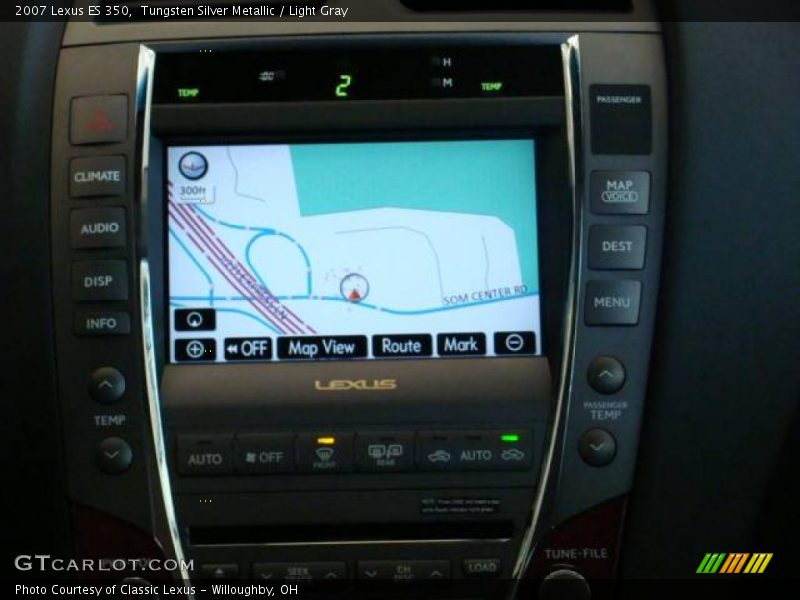 Tungsten Silver Metallic / Light Gray 2007 Lexus ES 350