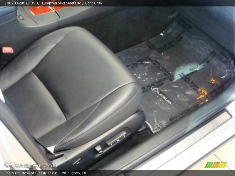 Tungsten Silver Metallic / Light Gray 2007 Lexus ES 350