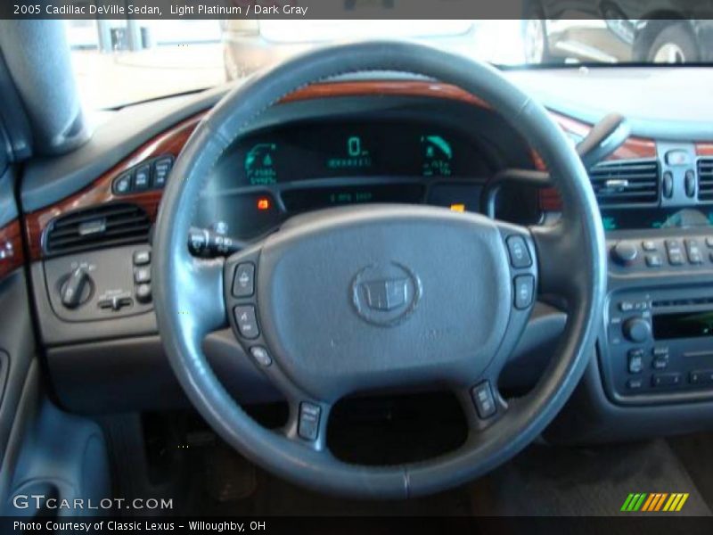 Light Platinum / Dark Gray 2005 Cadillac DeVille Sedan