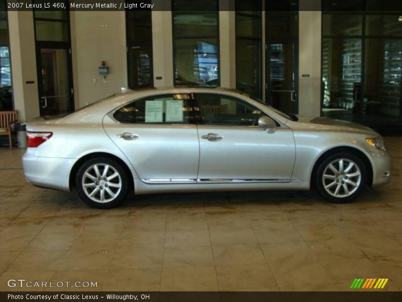 Mercury Metallic / Light Gray 2007 Lexus LS 460