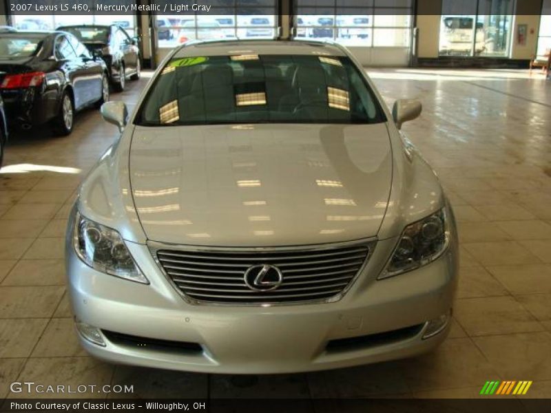 Mercury Metallic / Light Gray 2007 Lexus LS 460