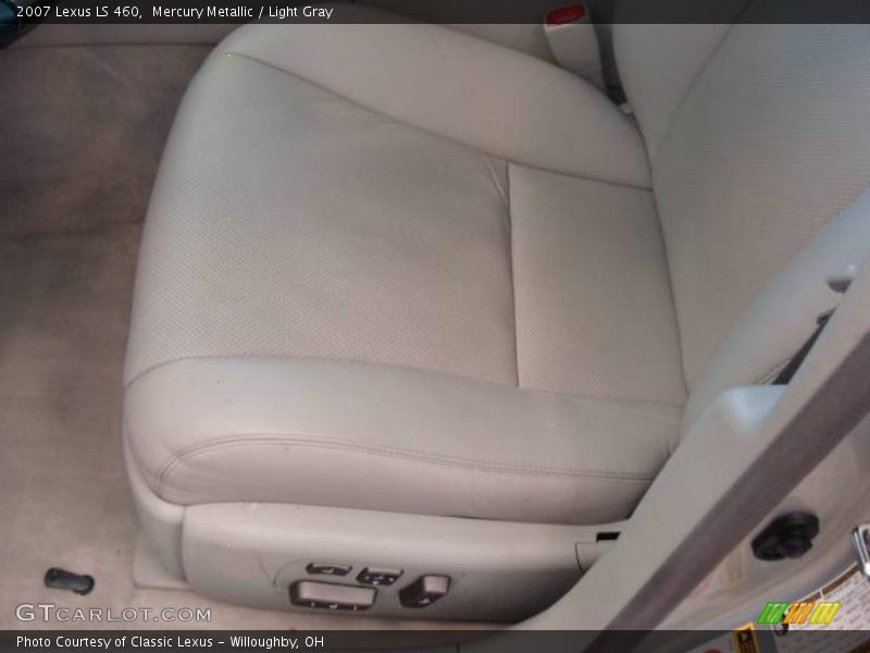 Mercury Metallic / Light Gray 2007 Lexus LS 460