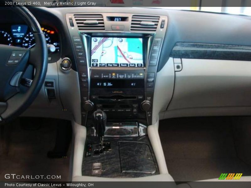 Mercury Metallic / Light Gray 2007 Lexus LS 460