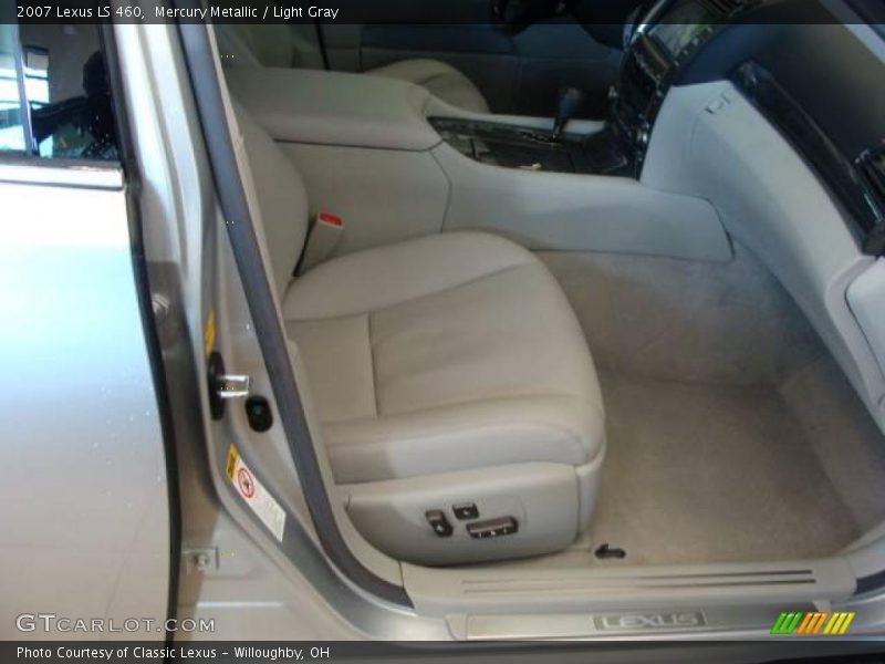Mercury Metallic / Light Gray 2007 Lexus LS 460