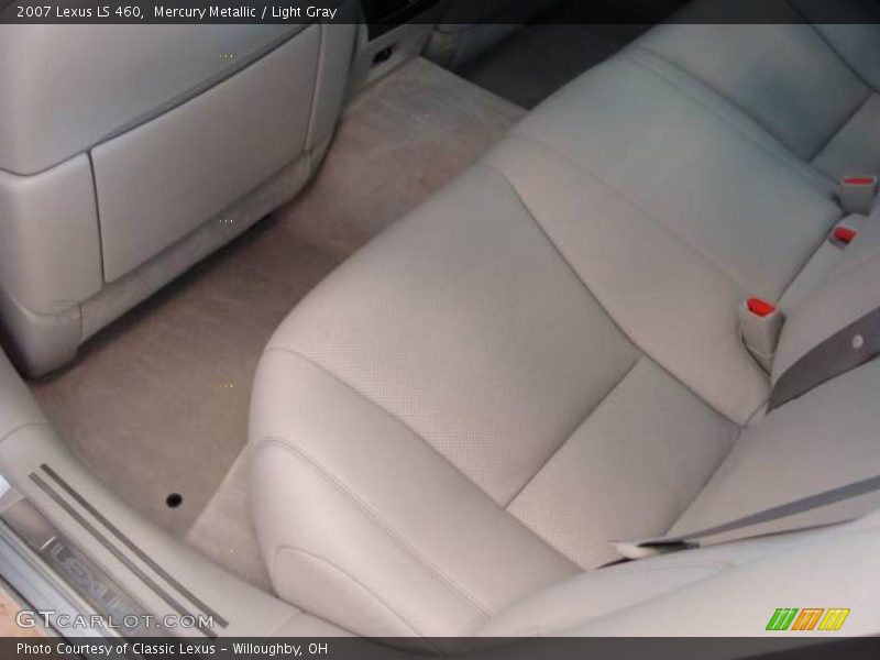 Mercury Metallic / Light Gray 2007 Lexus LS 460