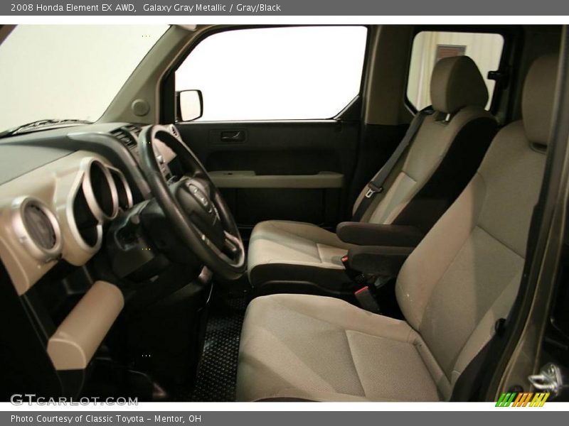 Galaxy Gray Metallic / Gray/Black 2008 Honda Element EX AWD