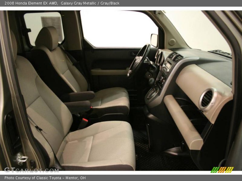 Galaxy Gray Metallic / Gray/Black 2008 Honda Element EX AWD