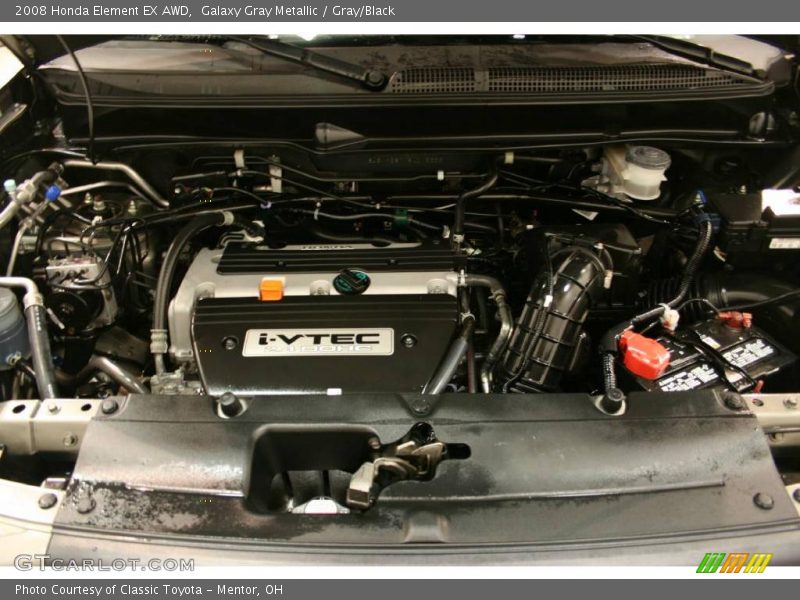Galaxy Gray Metallic / Gray/Black 2008 Honda Element EX AWD