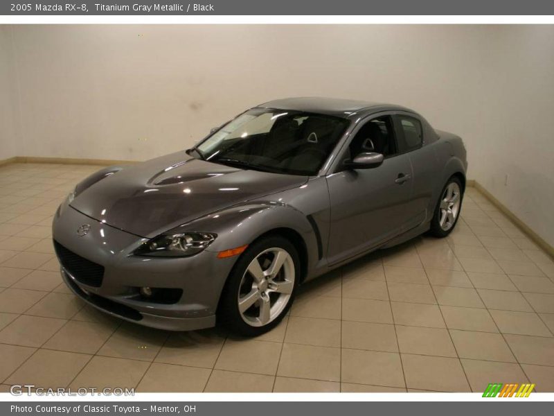 Titanium Gray Metallic / Black 2005 Mazda RX-8