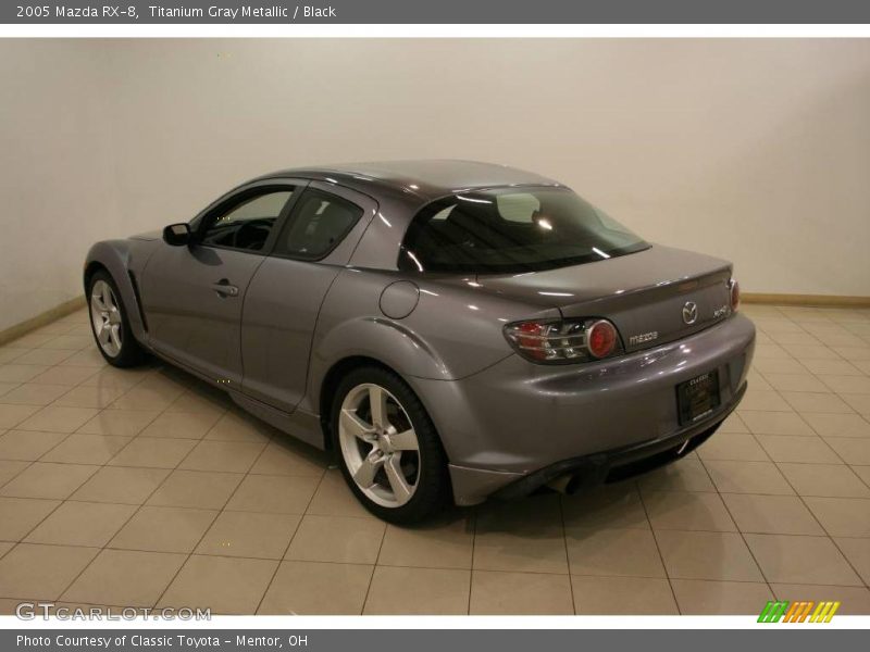 Titanium Gray Metallic / Black 2005 Mazda RX-8