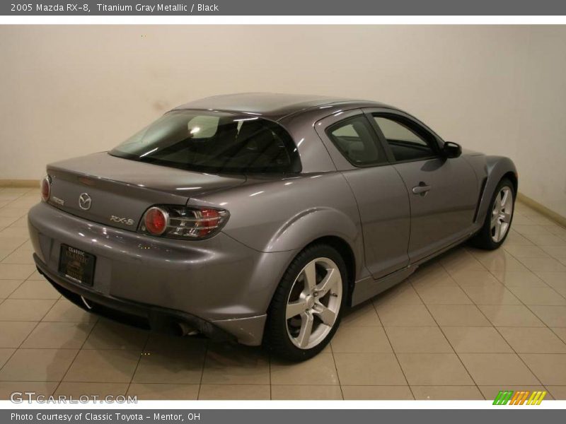 Titanium Gray Metallic / Black 2005 Mazda RX-8