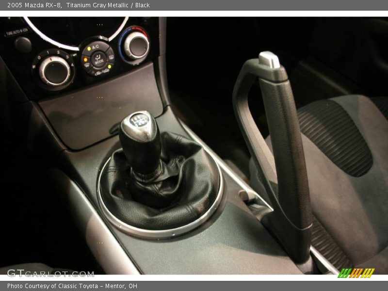 Titanium Gray Metallic / Black 2005 Mazda RX-8