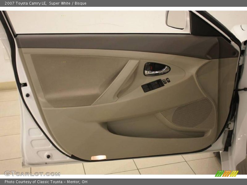 Super White / Bisque 2007 Toyota Camry LE