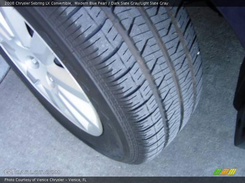 Modern Blue Pearl / Dark Slate Gray/Light Slate Gray 2008 Chrysler Sebring LX Convertible