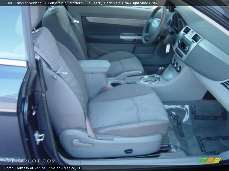 Modern Blue Pearl / Dark Slate Gray/Light Slate Gray 2008 Chrysler Sebring LX Convertible