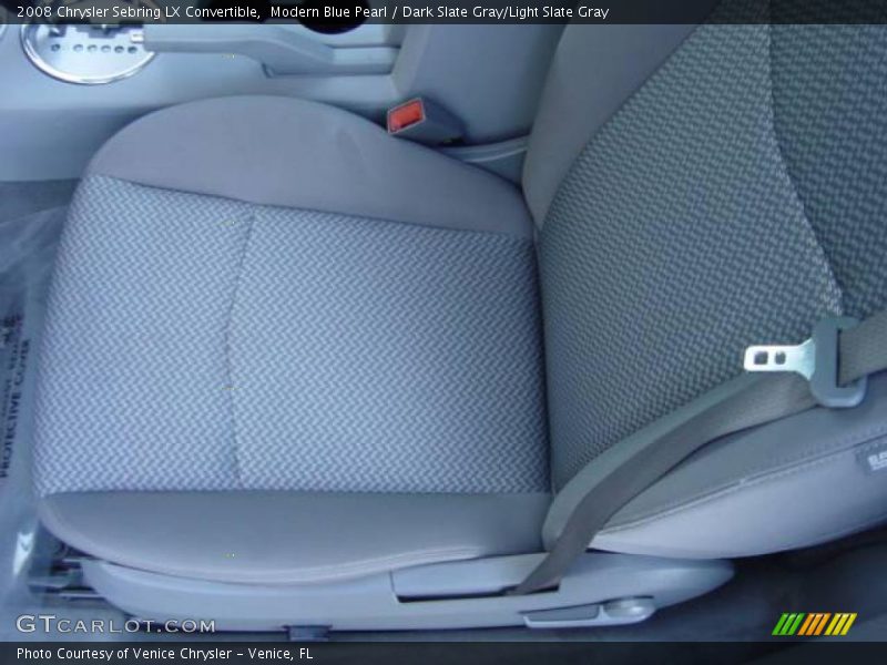 Modern Blue Pearl / Dark Slate Gray/Light Slate Gray 2008 Chrysler Sebring LX Convertible