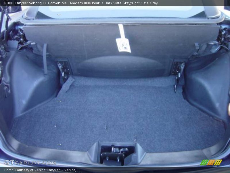 Modern Blue Pearl / Dark Slate Gray/Light Slate Gray 2008 Chrysler Sebring LX Convertible