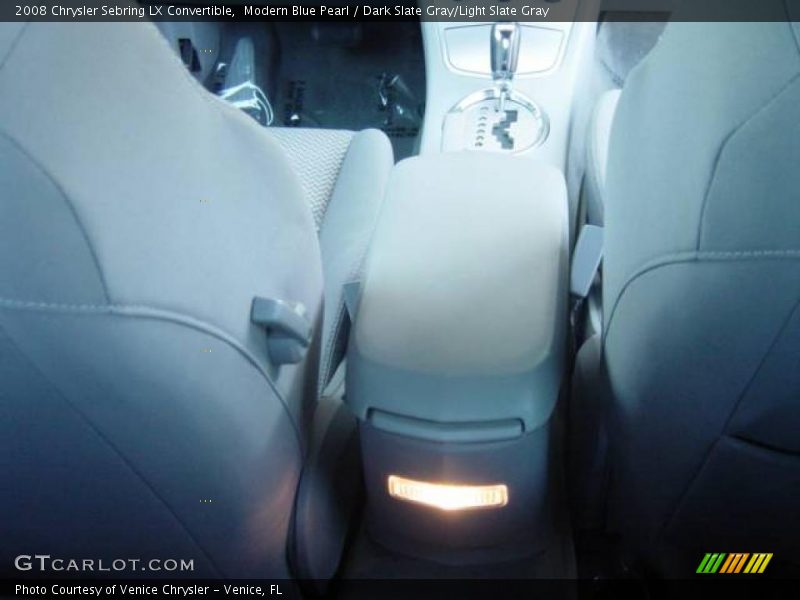 Modern Blue Pearl / Dark Slate Gray/Light Slate Gray 2008 Chrysler Sebring LX Convertible