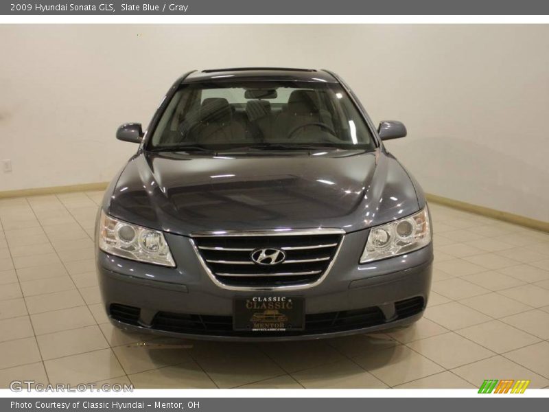 Slate Blue / Gray 2009 Hyundai Sonata GLS
