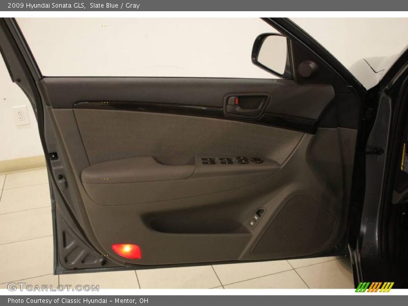 Slate Blue / Gray 2009 Hyundai Sonata GLS