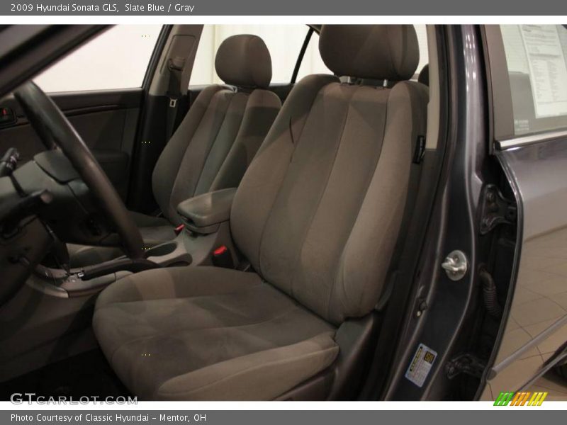Slate Blue / Gray 2009 Hyundai Sonata GLS