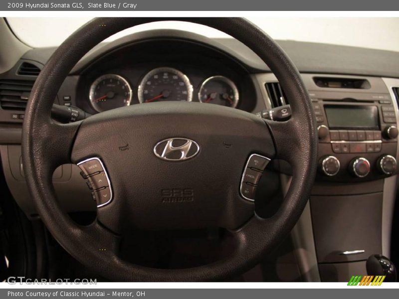 Slate Blue / Gray 2009 Hyundai Sonata GLS