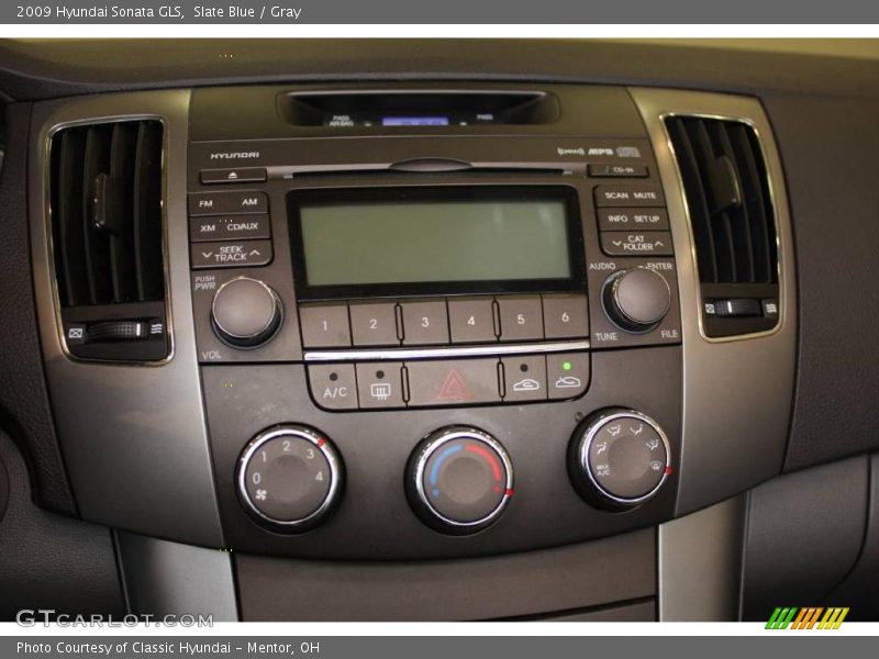 Slate Blue / Gray 2009 Hyundai Sonata GLS