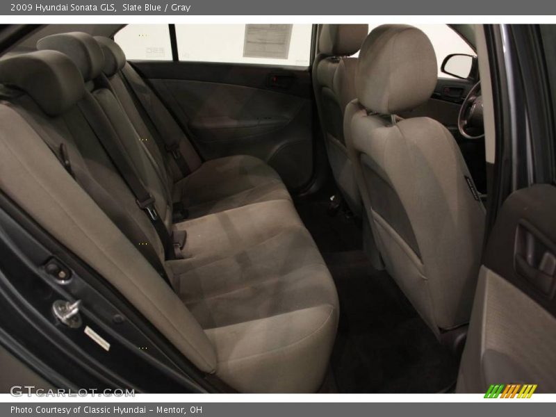 Slate Blue / Gray 2009 Hyundai Sonata GLS