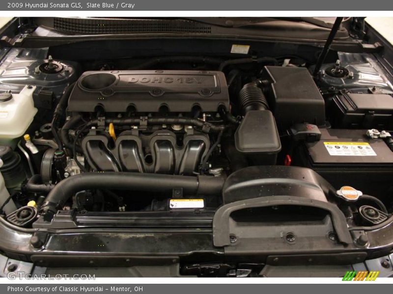 Slate Blue / Gray 2009 Hyundai Sonata GLS