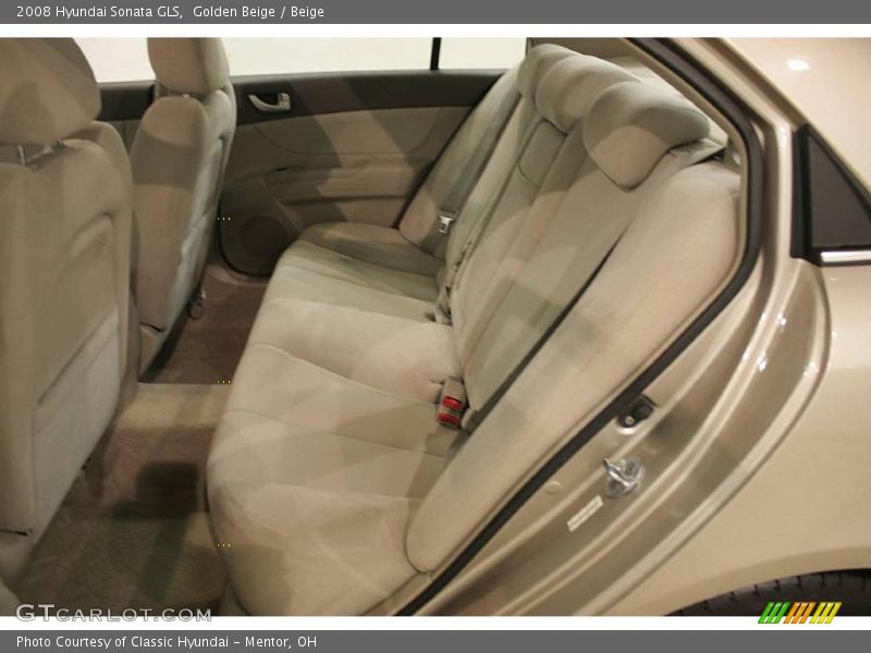 Golden Beige / Beige 2008 Hyundai Sonata GLS