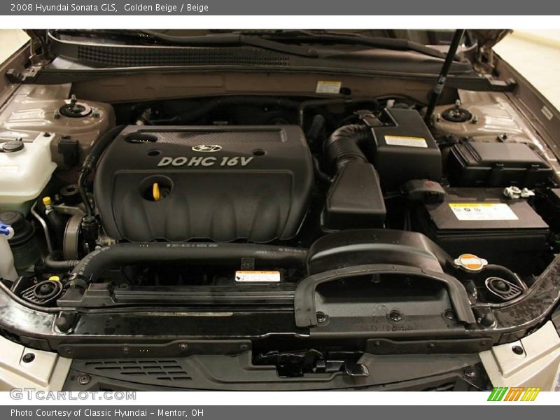 Golden Beige / Beige 2008 Hyundai Sonata GLS