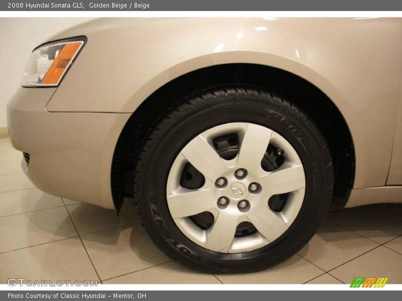 Golden Beige / Beige 2008 Hyundai Sonata GLS