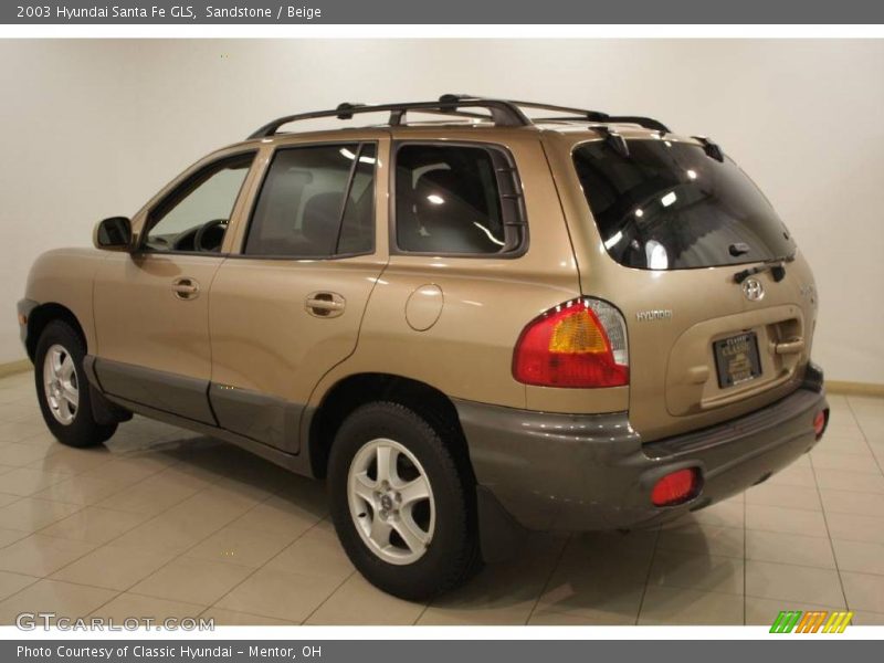 Sandstone / Beige 2003 Hyundai Santa Fe GLS