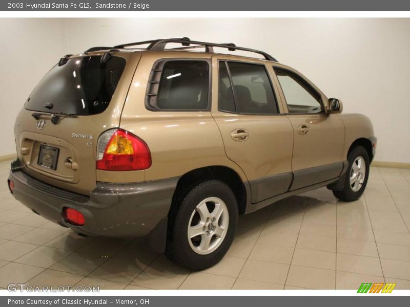 Sandstone / Beige 2003 Hyundai Santa Fe GLS