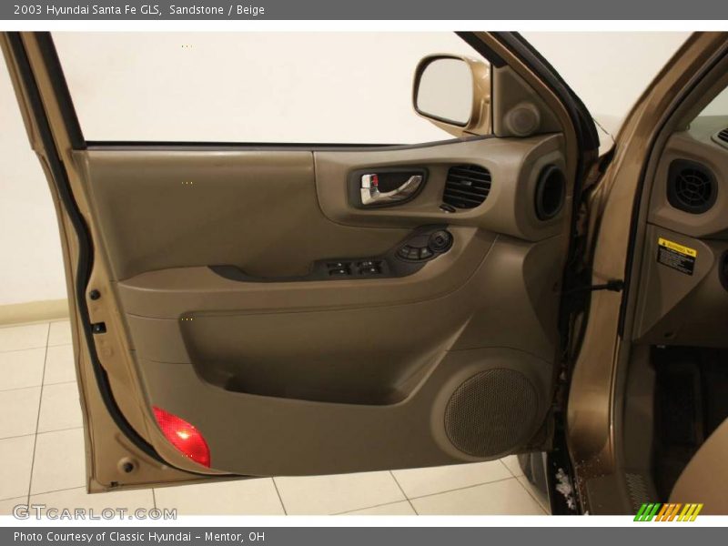 Sandstone / Beige 2003 Hyundai Santa Fe GLS
