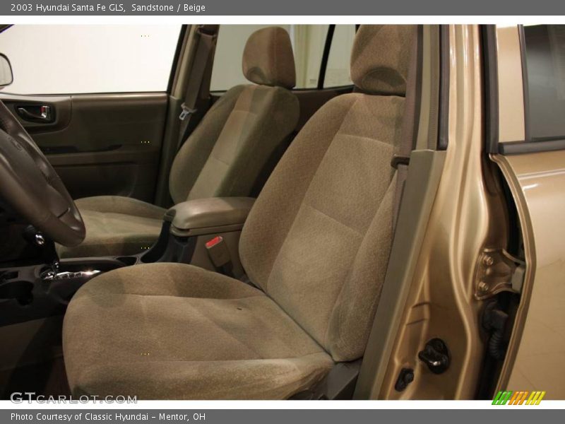 Sandstone / Beige 2003 Hyundai Santa Fe GLS