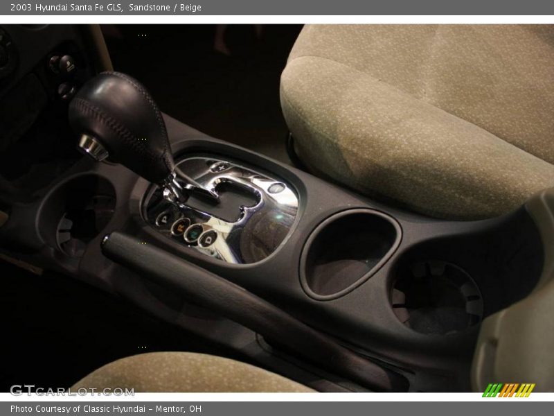 Sandstone / Beige 2003 Hyundai Santa Fe GLS