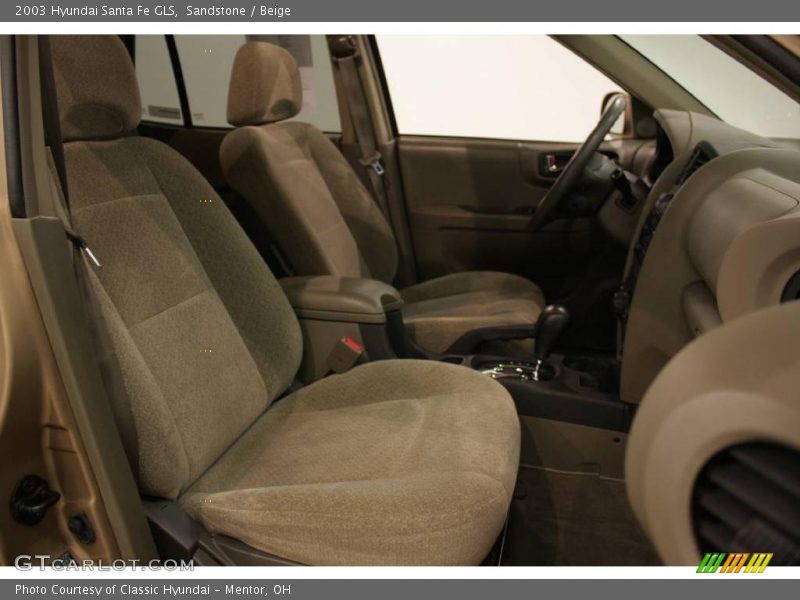 Sandstone / Beige 2003 Hyundai Santa Fe GLS