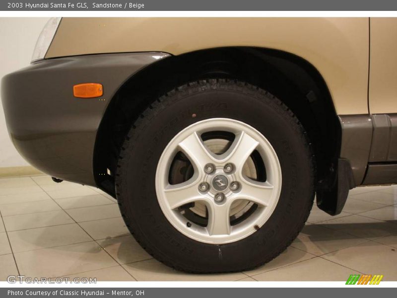 Sandstone / Beige 2003 Hyundai Santa Fe GLS
