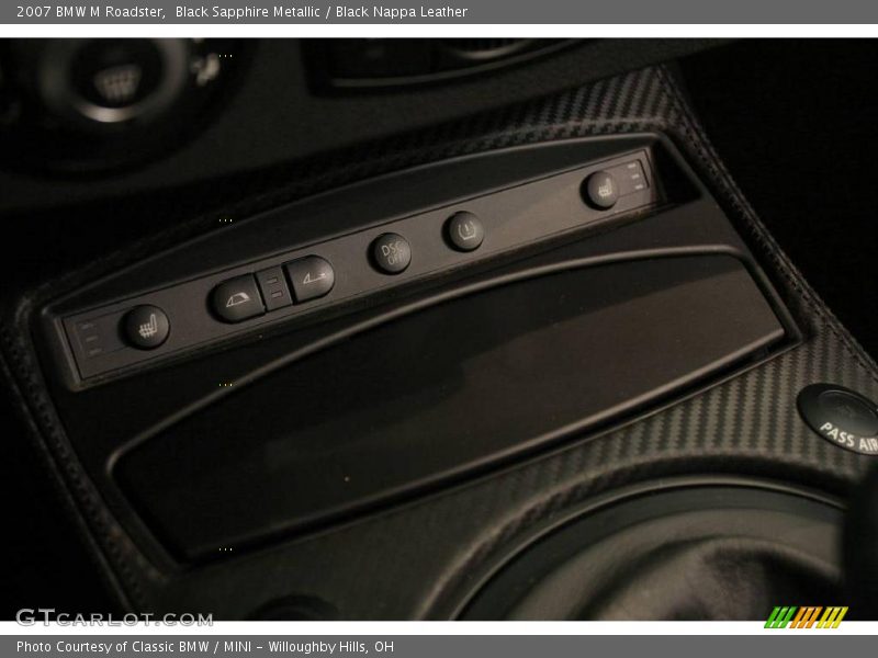 Black Sapphire Metallic / Black Nappa Leather 2007 BMW M Roadster