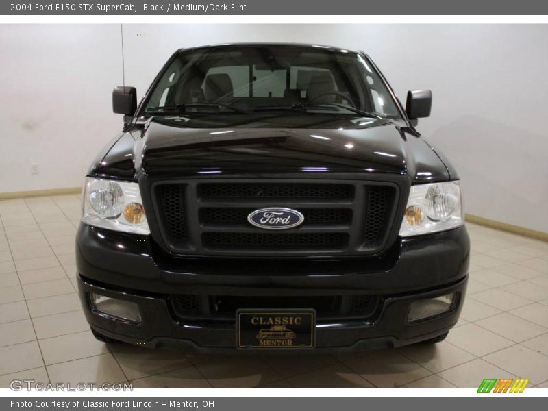 Black / Medium/Dark Flint 2004 Ford F150 STX SuperCab