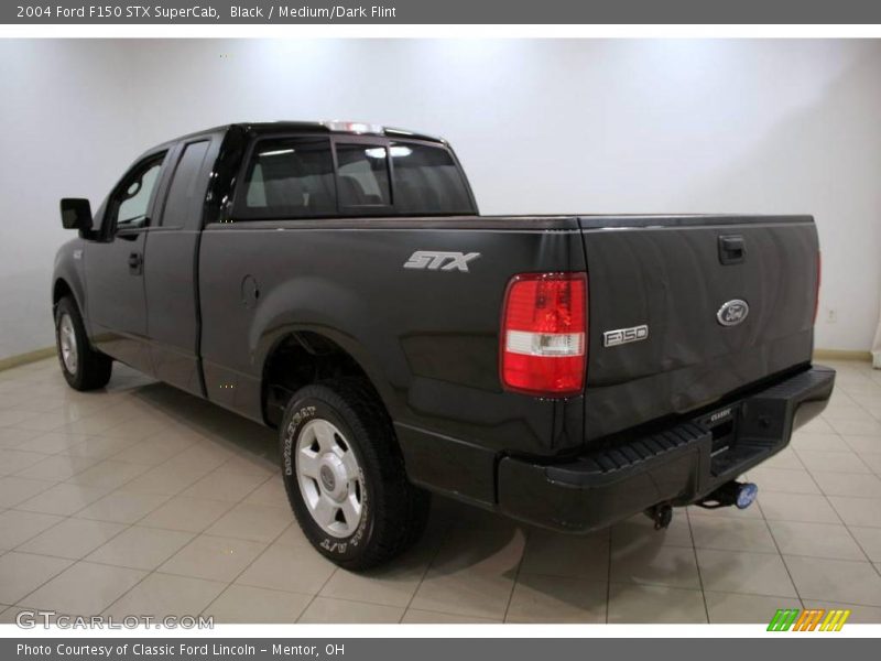 Black / Medium/Dark Flint 2004 Ford F150 STX SuperCab