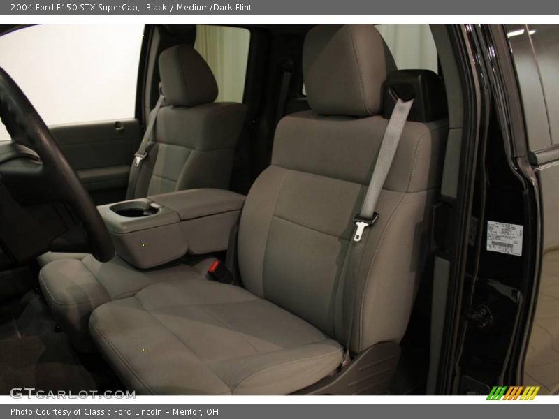 Black / Medium/Dark Flint 2004 Ford F150 STX SuperCab