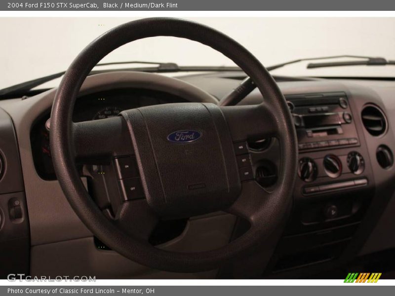 Black / Medium/Dark Flint 2004 Ford F150 STX SuperCab