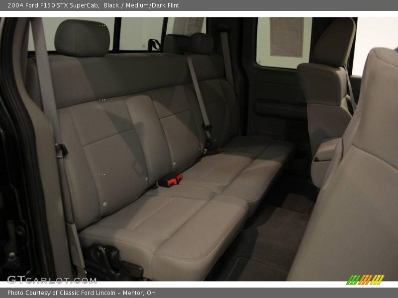 Black / Medium/Dark Flint 2004 Ford F150 STX SuperCab